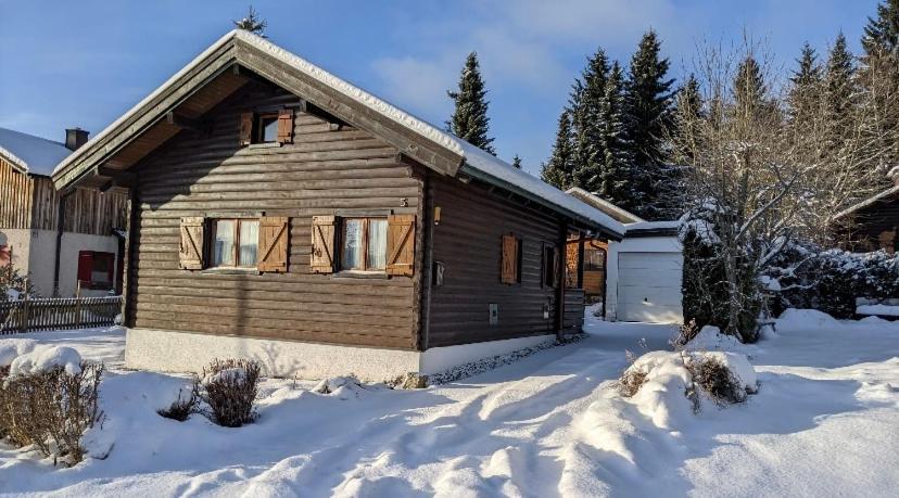 Ferienhaus-Blockhuette Im Fichtelgebirge - Nagler See 2 Km Nagel Exteriör bild
